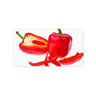 Etiqueta Pimenta vermelha