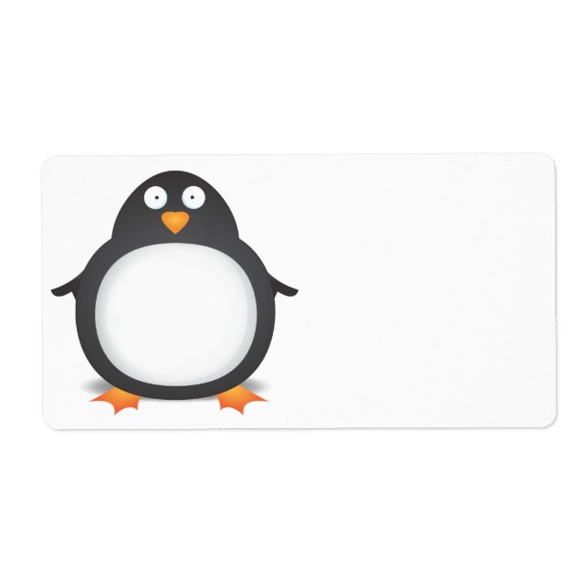 Etiqueta Pinguim-rei (Frente)