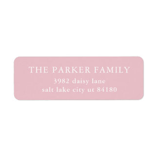 Etiqueta Pink Baby Girl Birth Announcement Envelope