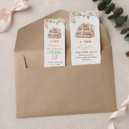 Etiqueta Pink feminine floral return address