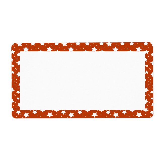 Etiqueta Placa de Identificação Colorida (Frente)