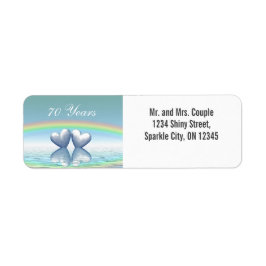 Etiqueta Platinum Hearts do 70