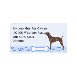 Etiqueta Plott no Blue Gingham