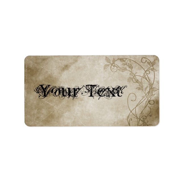 Etiqueta Poção (Frente)