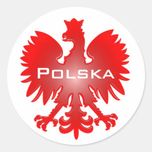 Etiqueta polonesa de Eagle