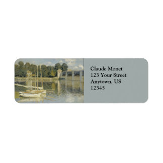 Etiqueta Ponte Argenteuil Claude Monet