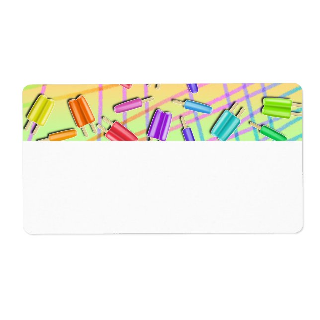 ETIQUETA POP ART POPSICLES (Frente)