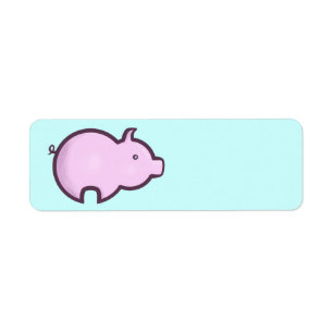 Etiqueta Porco de Chibi