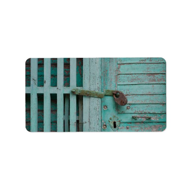 Etiqueta Porta Turqouise Meteorada (Frente)