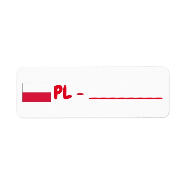 Etiqueta Posto de travessia (Frente)