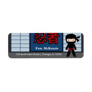 Etiqueta Pouco Ninja