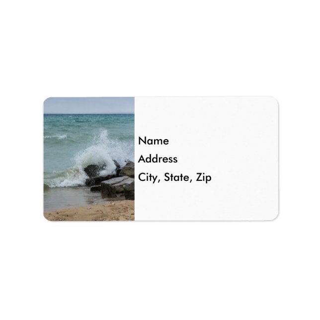 Etiqueta Power Of Lake Huron Address Labels (Frente)