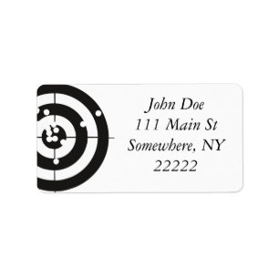 Etiqueta Prática de destino