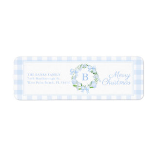 Etiqueta Preppy Chinoiserie Ginger Jar Arcos Wreath