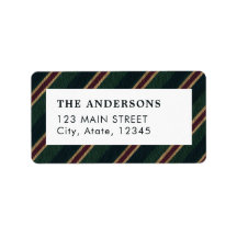 Preppy Verde Burgundy Listras Regimental Natal