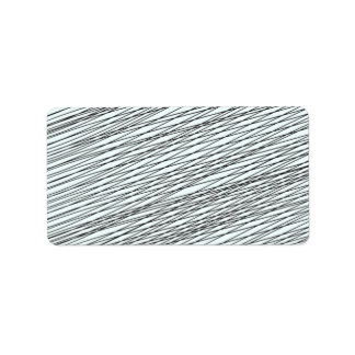 Etiqueta Presente especial das linhas Black Messy