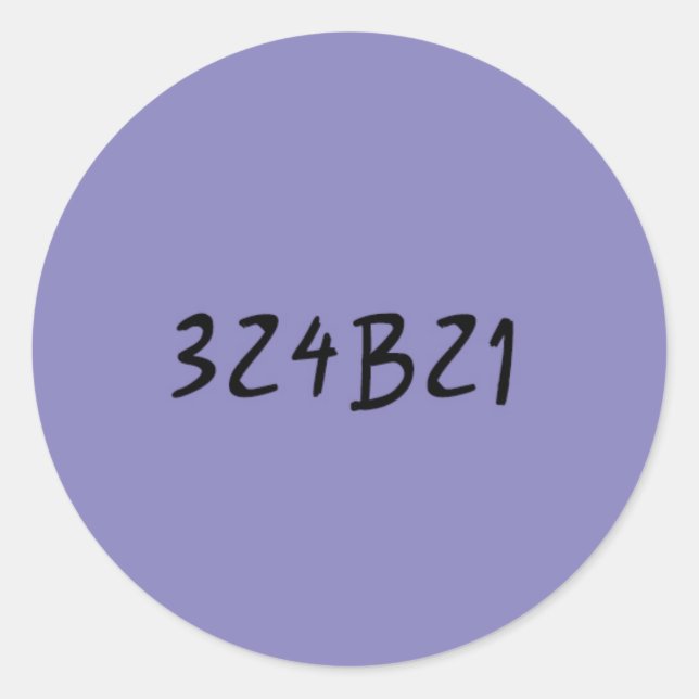 Etiqueta preta órfão - Cosima 324b21 roxo (Frente)