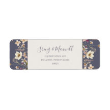 Primavera Wildflower | Endereço de devolução Dusty