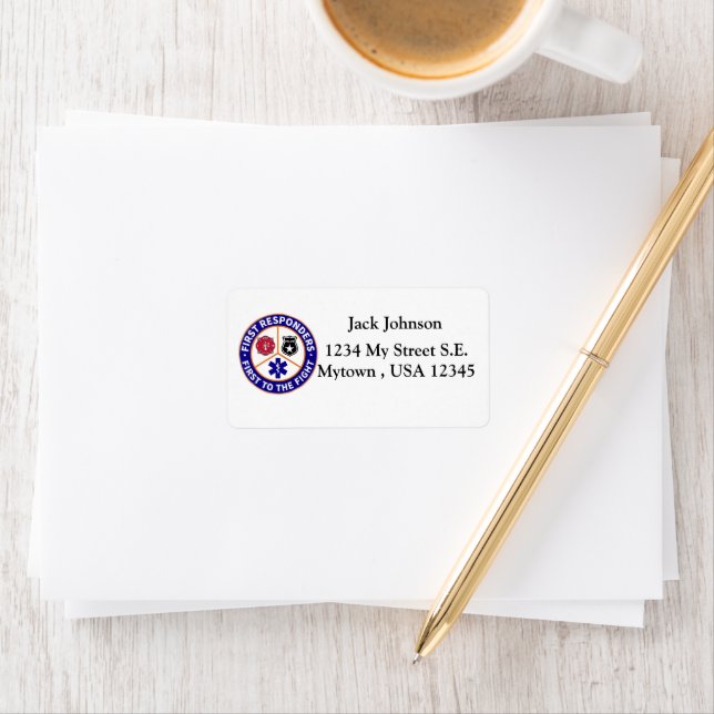 Etiqueta Primeiro Respondente (Insitu)