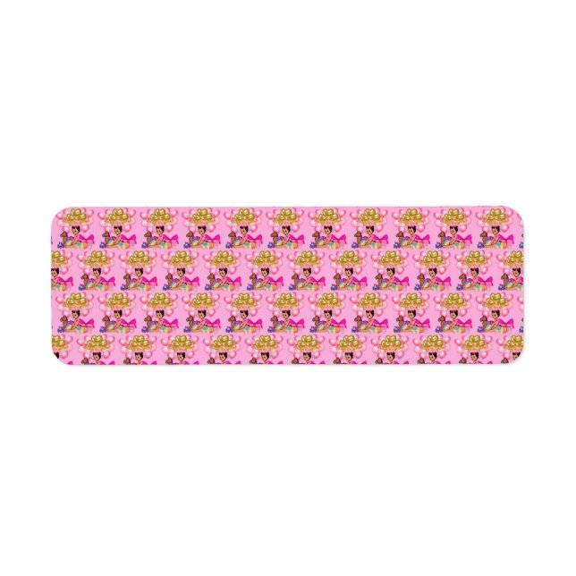 Etiqueta Princesa a Rosa (Frente)