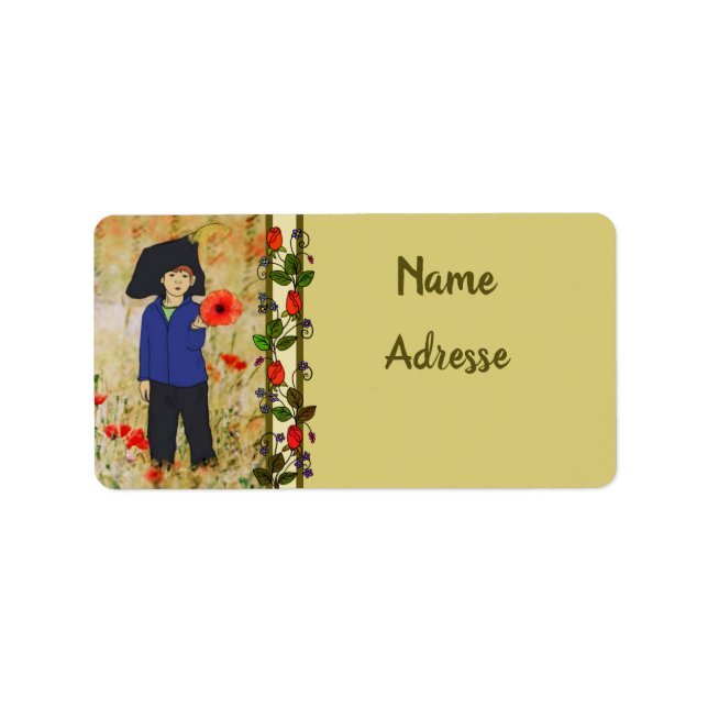 Etiqueta Prinz im Mohn (Frente)