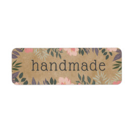 Etiqueta Produto de papel de palha para uso manual