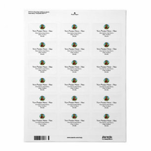 Etiqueta Produto Ingrediente Homemade / Frasco De Óleo Ess
