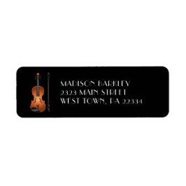 Etiqueta Professor de Música Viola Violin