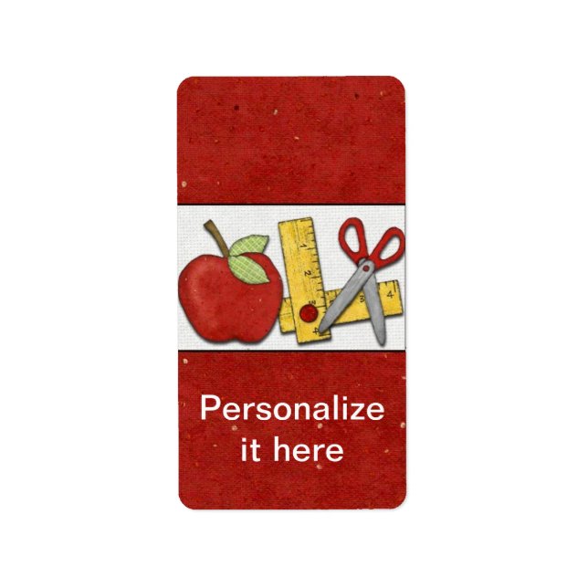 Etiqueta Professora Hershey Miniature Candy Wrapper Labs (Frente)