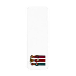 Etiqueta Puerto Rican Three Wise Men – Parranda