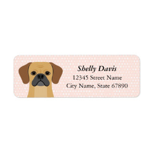 Etiqueta Puggle Return Address Labels