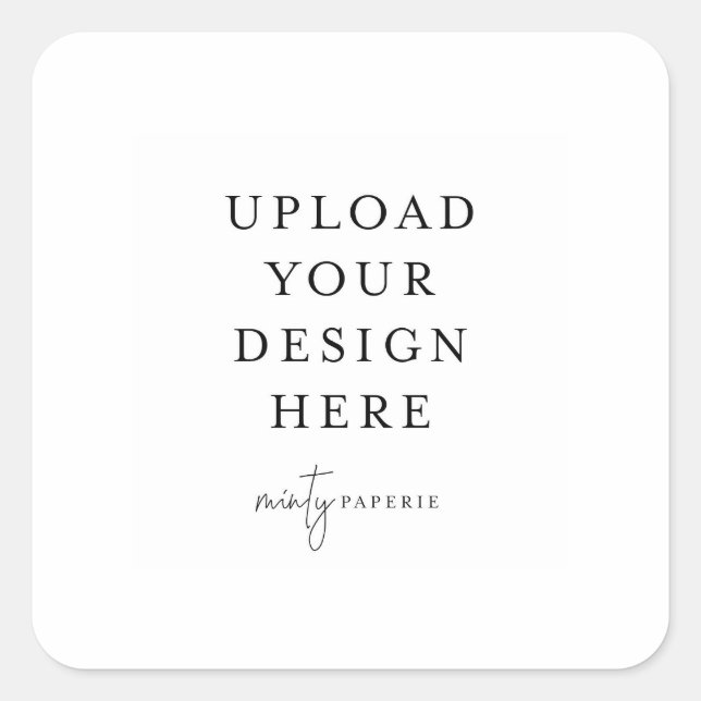 Etiqueta Quadrada de 1,5" (Frente)