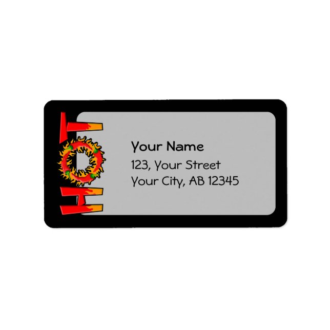 ETIQUETA QUENTE (Frente)