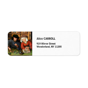 Etiqueta Quentin Matsys - O Moneylender e sua esposa