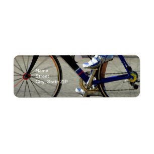 Etiqueta Raça da bicicleta