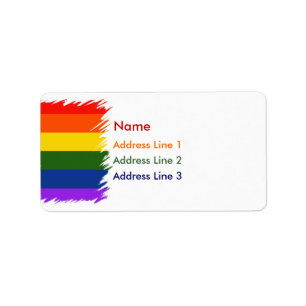 Etiqueta Rainbow Pride