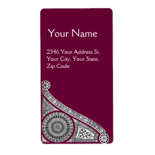 Etiqueta RAIZ violeta roxa