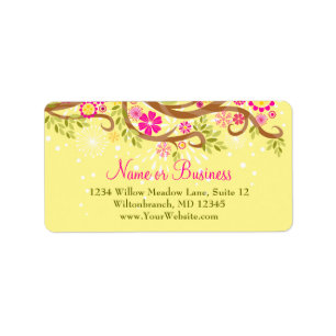 Etiqueta Ramificação Whimsical