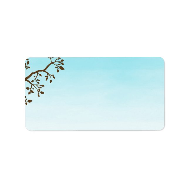 Etiqueta Ramificações do Primavera do vazio (Frente)