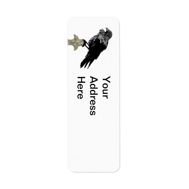Etiqueta Raven Incluso (Frente)