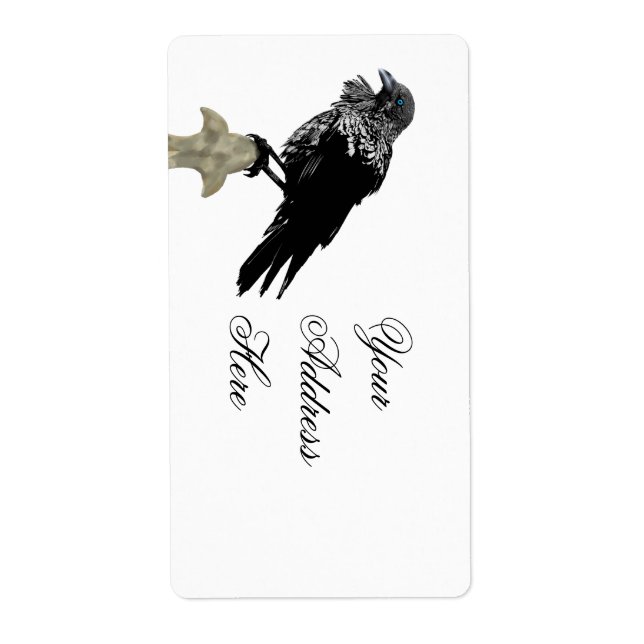Etiqueta Raven Incluso (Frente)