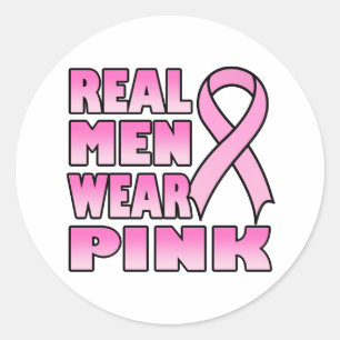 etiqueta real do rosa do desgaste de homens