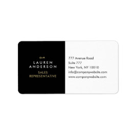 Etiqueta real estate agent address labels