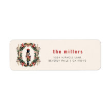 Red Nutcracker Wreath Natal