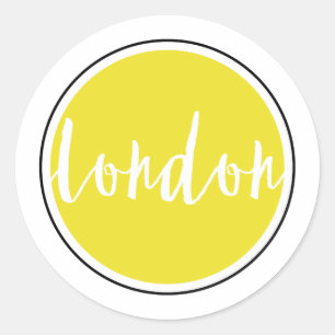 Etiqueta redonda clássica, Matte