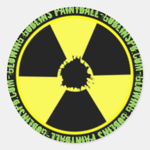 Etiqueta redonda de GGPB