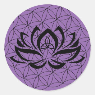Etiqueta redonda de Reiki PureLoveEvolution