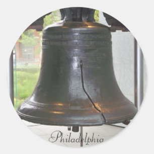 ETIQUETA REDONDA DO GRANDE SINO DE PHILADELPHFIA