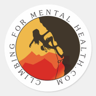 Etiqueta redonda do logotipo, lustrosa