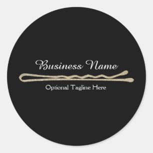 Etiqueta redonda do Pin de Bobby do brilho